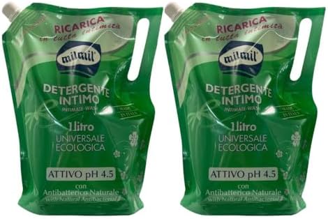 L'-active Intimate Cleanser pH |5 con Antibatterici Naturali, Anti-Infezioni Universal Refill 1000 ml
| L'active Intimo L'-active Intimate Cleanser pH |5 con Antibatterici Naturali, Anti-Infezioni Universal Refill 1000 ml
| L'active Intimo