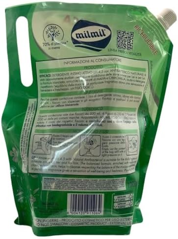 L'-active Intimate Cleanser pH |5 con Antibatterici Naturali, Anti-Infezioni Universal Refill 1000 ml
| L'active Intimo L'-active Intimate Cleanser pH |5 con Antibatterici Naturali, Anti-Infezioni Universal Refill 1000 ml
| L'active Intimo